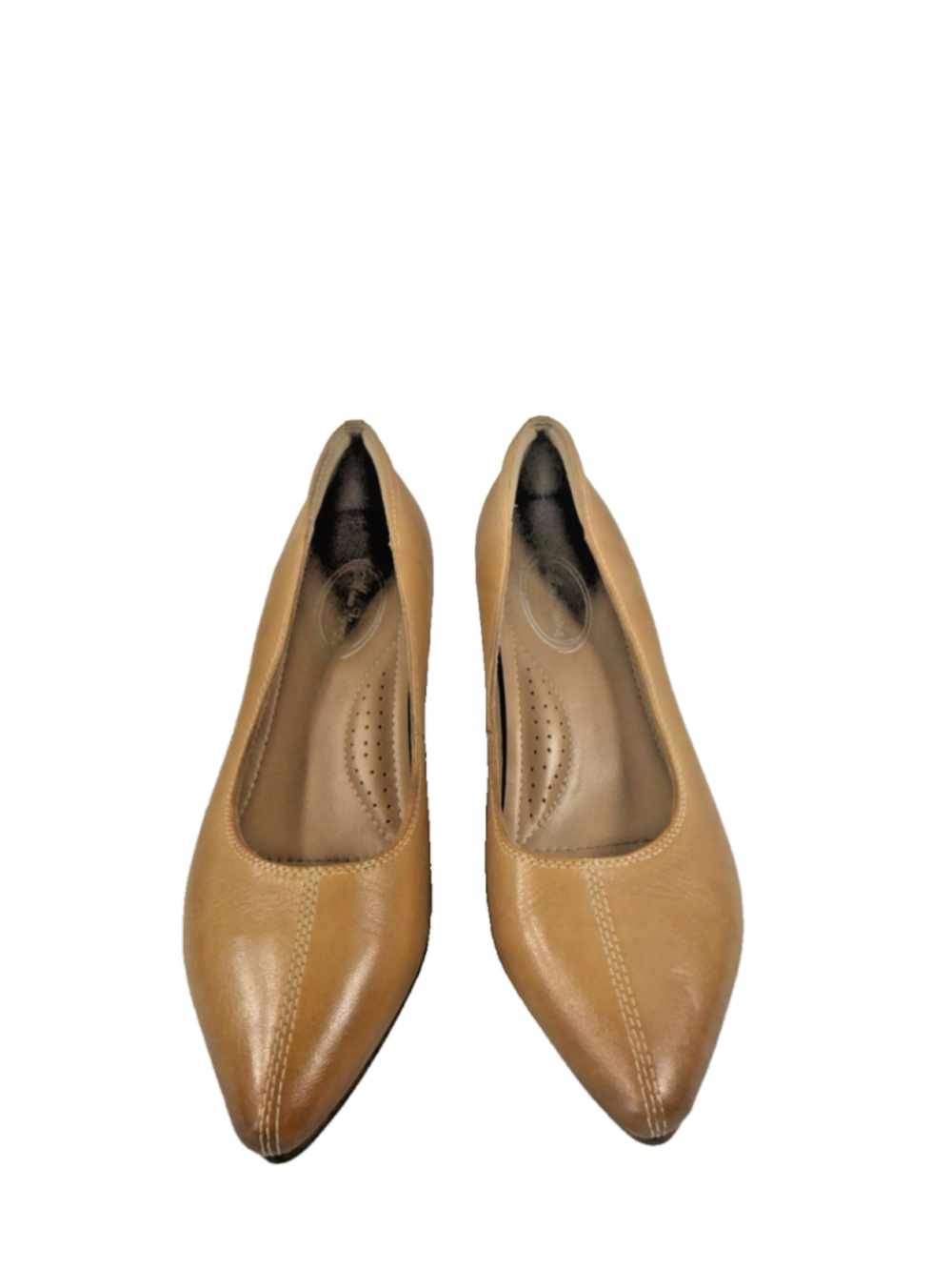 Mona Flying pumps tan size 8 Leather Pump Med Heel